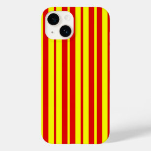 Red and Yellow Stripes Design  Case-Mate iPhone 14 Case