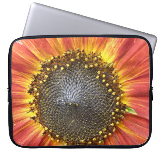 Red and Yellow Sunflower Laptop Bag