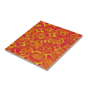 Red and Yellow Tile