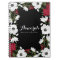 Red Anemone Blooms Personalized Notebook