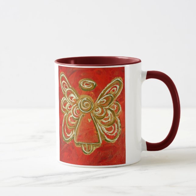 Red Angel Mug (Right)