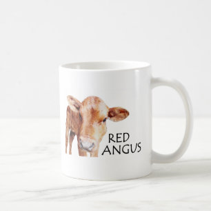 Red Angus Coffee Mug