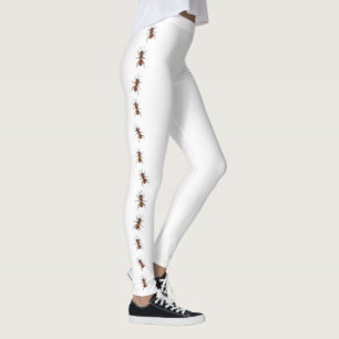 Red Ants Crawling Up Your Legs Leggings