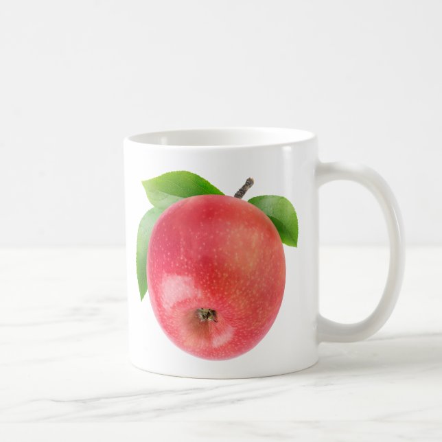 Red apple coffee mug (Right)