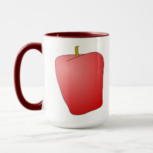  Red Apple Fruit Mug
