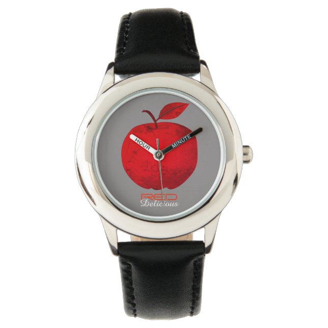 Red Apple Fruit Watch (Front)