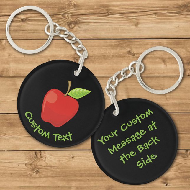 Red Apple Keychain (Creator Uploaded)