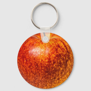 Red apple keychain