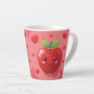 Red Apple  Latte Mug