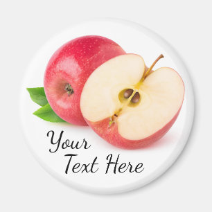 Red apple magnet