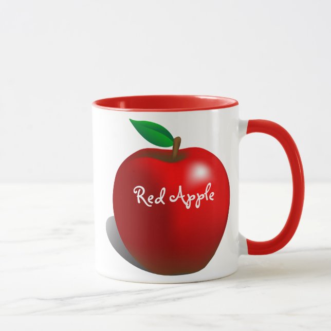 Red Apple Mug (Right)