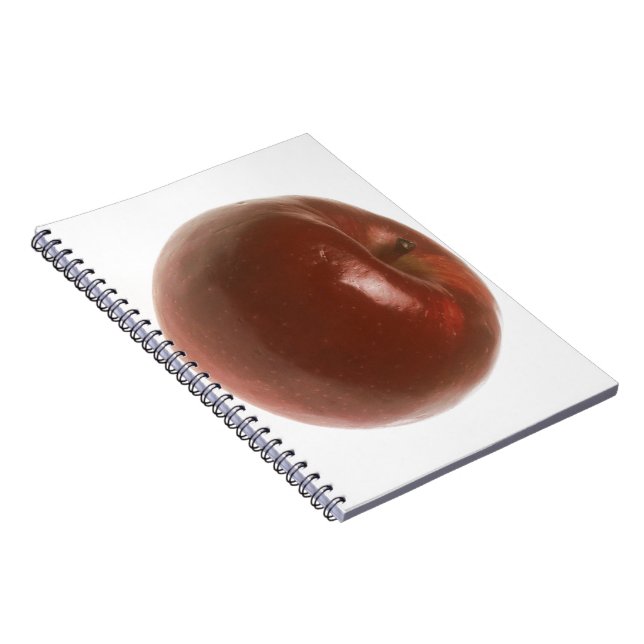 Red Apple Notebook (Right Side)