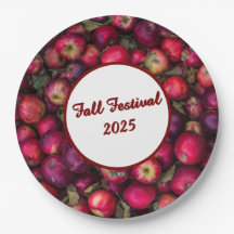 Red Apple Party Customizable