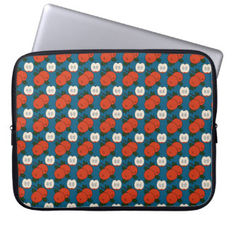Red Apple Pattern Laptop Sleeve