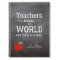 Red apple quote and your text chalkboard teacher