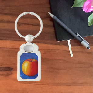 Red Apple - Still Life Painting Keychain
