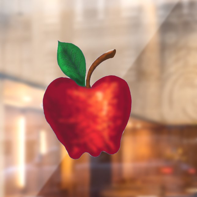 red apple window cling (Sheet 2)
