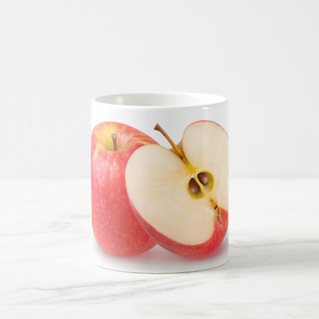 Red apples coffee mug (Center)