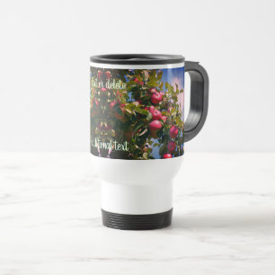 Red Apples On The Tree Nature Personalized    Travel Mug