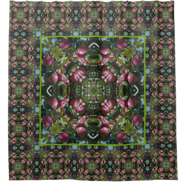 Red Apples On Tree Nature Art (Front)