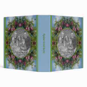 Red Apples On Tree Painting Add Your Own Photo Binder