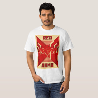 Red Army Hockey Tshirt White