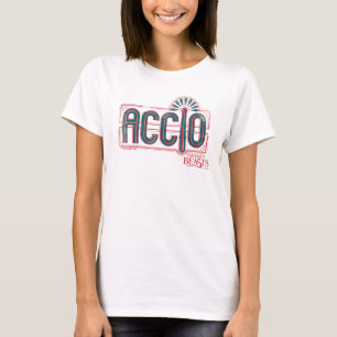 Red Art Deco ACCIO™ Spell Graphic T-Shirt