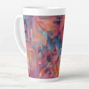 Red Arty large Latte Mug