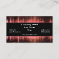 Red Audio Waveforms Sound DJ Audio Visual