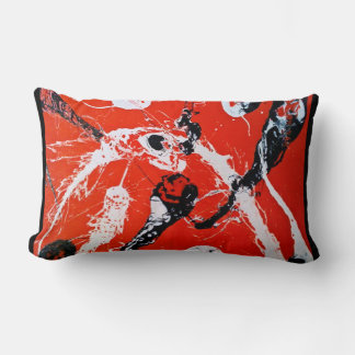 RED AVIATOR LUMBAR PILLOW