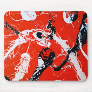 RED AVIATOR MOUSE PAD