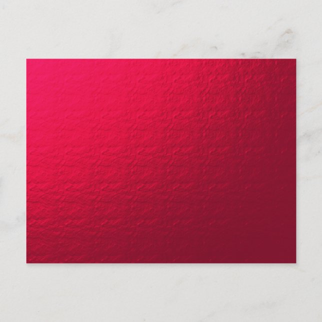 red background postcard (Front)