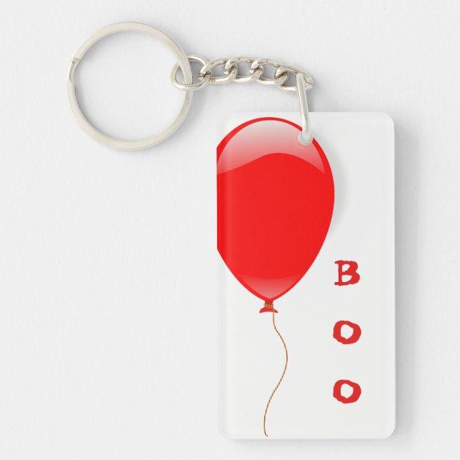 Red Balloon Keychain (Front)