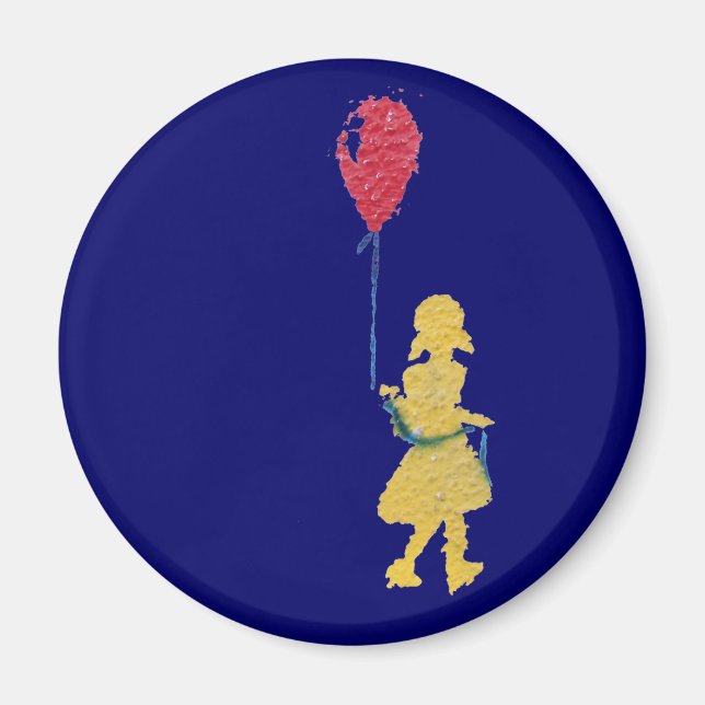 red balloon. magnet (Front)