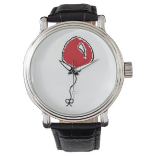 Red Balloon Party Decoration Cartoon Watch