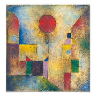 Red Balloon   Paul Klee   Photo Print