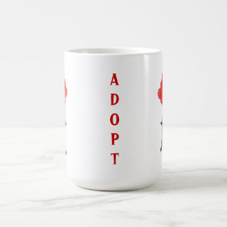 Red Balloonns Rescue Me Ceramic  Coffee Mug