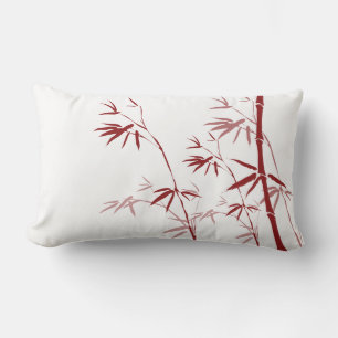 Red Bamboo Pillow