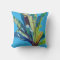 Red Banana Tree Pillow by Bruce Tunis