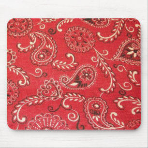 Red Bandana Mouse Pad