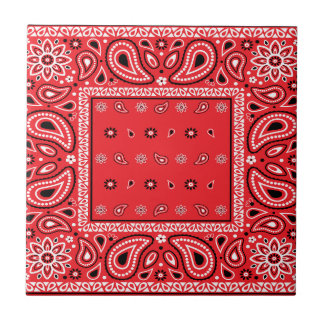 Red bandana paisley bandanas country rap hip hop f tile