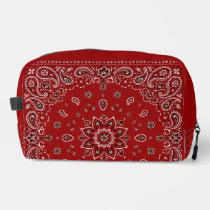 Red Bandana Paisley Go-To Bag Organizer