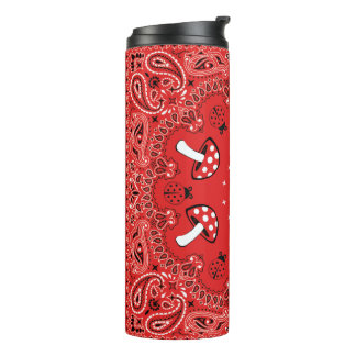 Red Bandana Thermal Tumbler