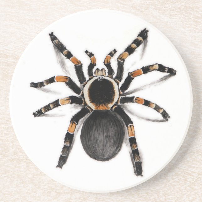 Red Banded Tarantula Spider Coaster (Front)