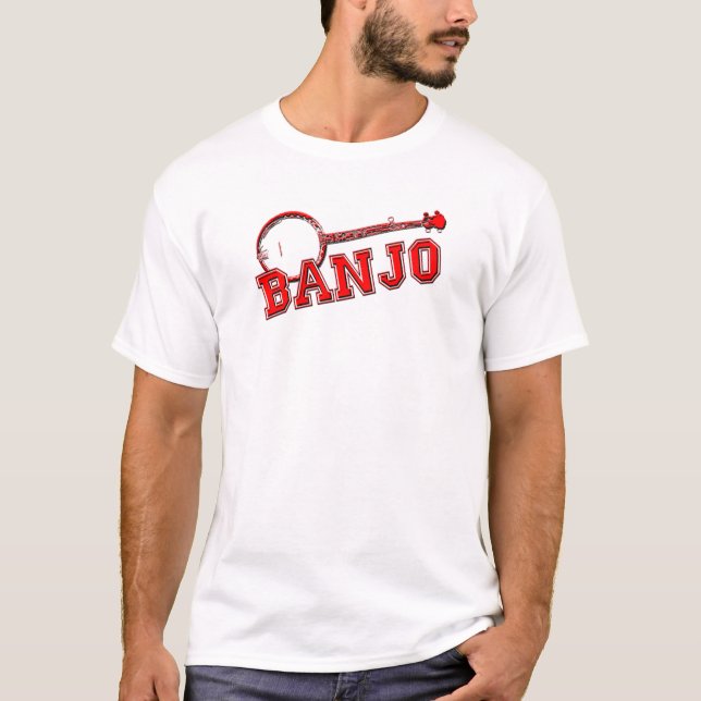 Red Banjo T-Shirt (Front)