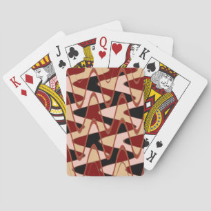 Red Barn Abstract 4, 2015 (photo) SVP Images Playing Cards