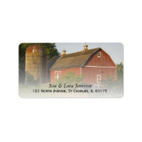 Red Barn and Silo Return Address