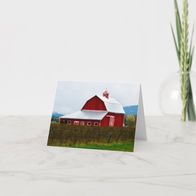 Red Barn Card (Front)