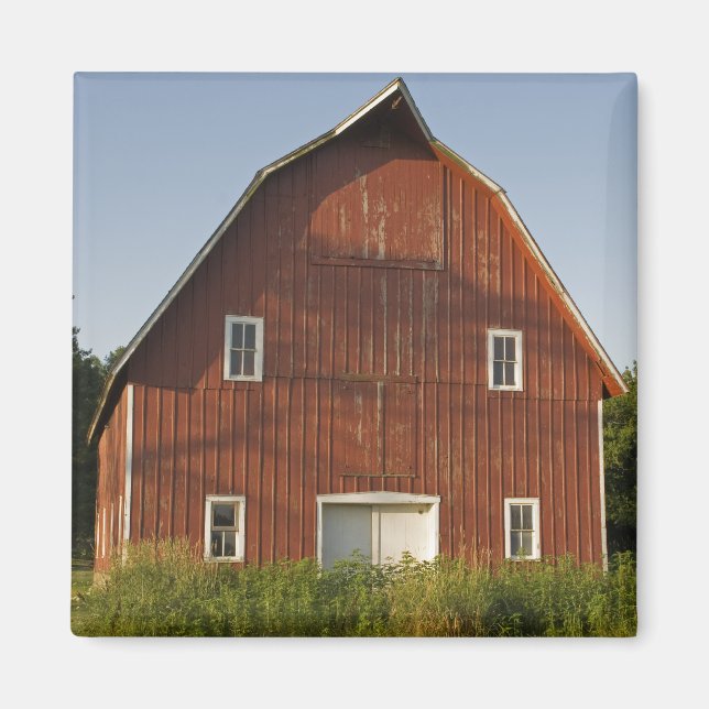 Red Barn Front Magnet (Front)