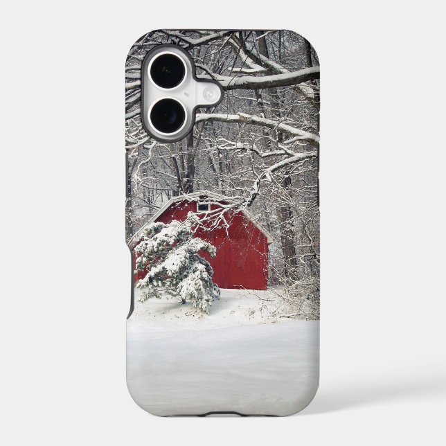 Red Barn in the Snow 2011 (Back)